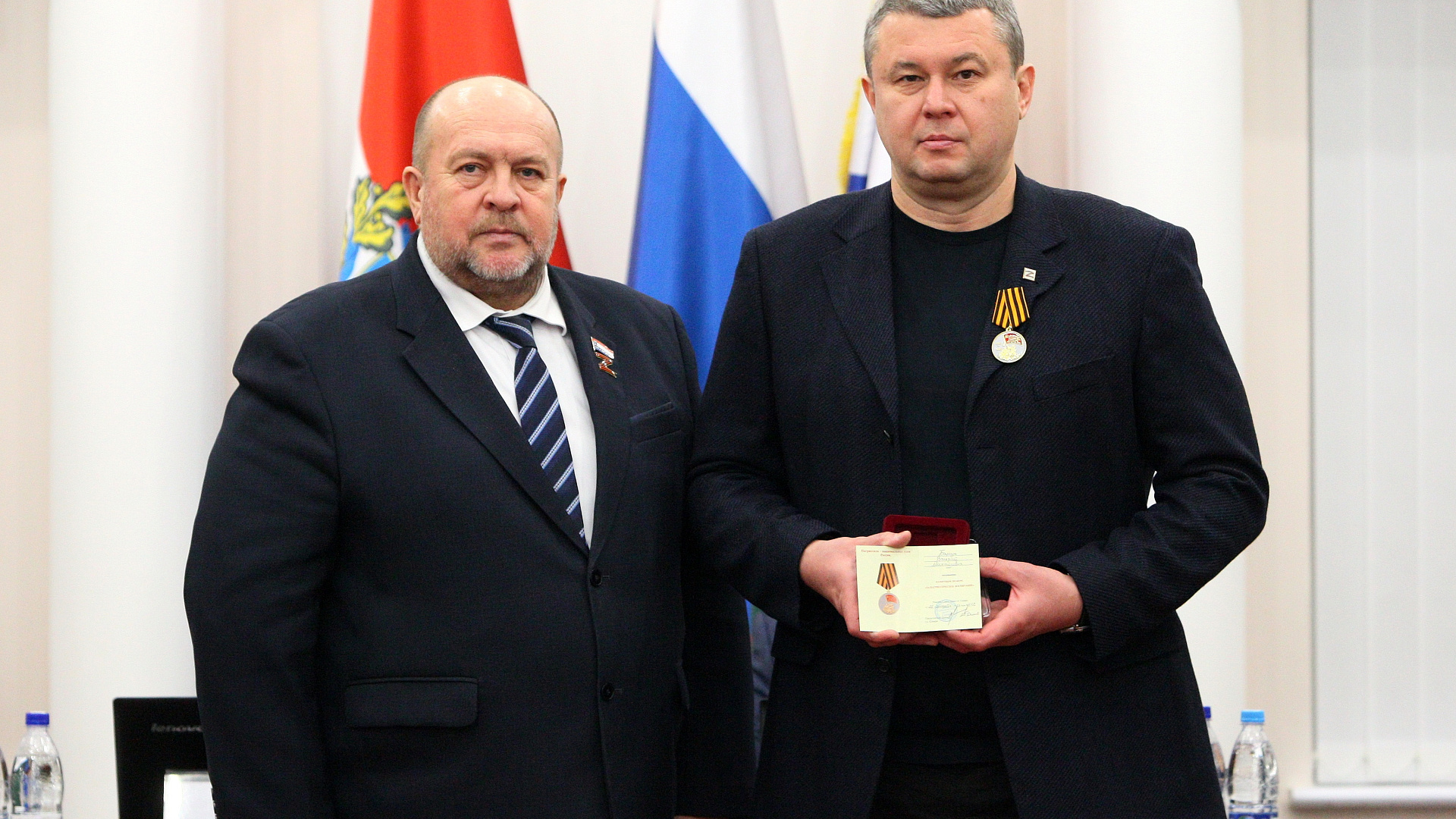 Валерий Барсук отмечен почетным знаком "За патриотическое воспитание"