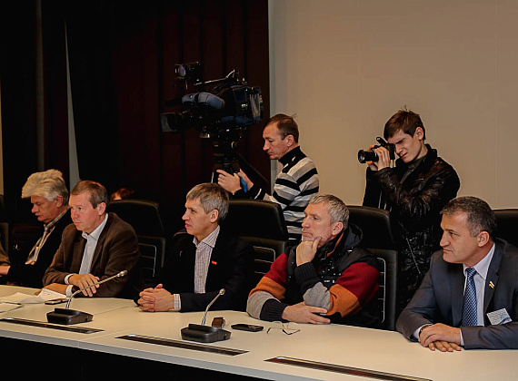 Делегация партии "РОДИНА" в Новороссии, 03.11.2014