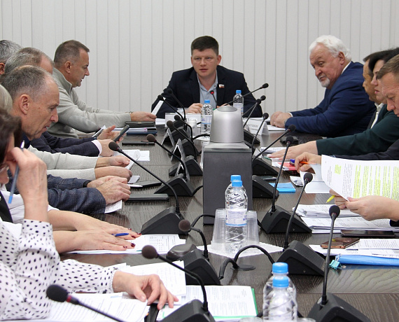 Мягких в Тамбовской облдуме провел заседание комитета по труду и соцполитике