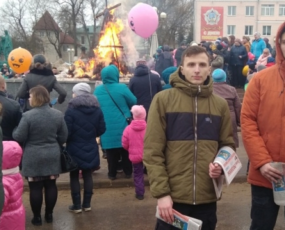 Руководители Брянской "РОДИНЫ" встретили Прощеное воскресенье в г. Сураже