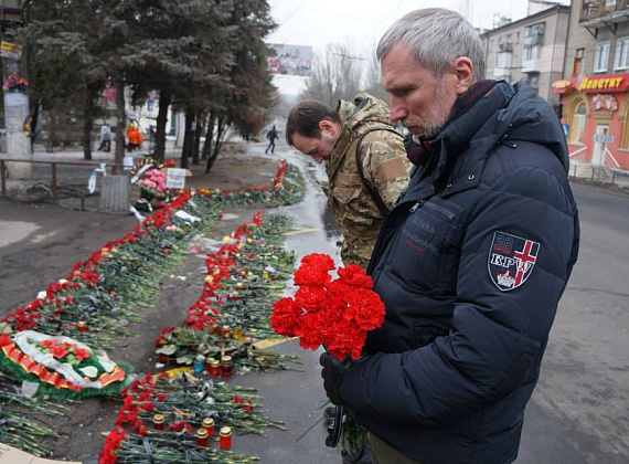 Визит Алексея Журавлева в Донецк, 29.01.2015