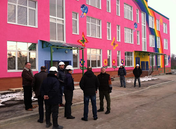 Алексей Журавлёв инспектирует строящиеся соцобъекты в ПМР, 04.01.2015 (часть 1)