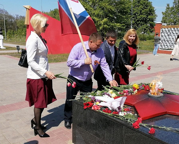 Воронежская "РОДИНА" приняла активное участие в праздновании Дня Победы