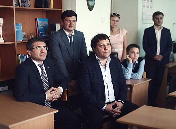 Рабочий визит Алексея Журавлёва в Оренбургскую область, 07.09.2015