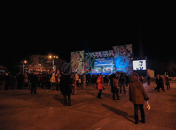 Делегация партии "РОДИНА" в Новороссии, 02.11.2014