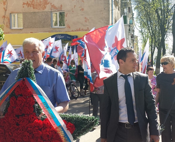 Псковская "РОДИНА" почтила память советских солдат-освободителей