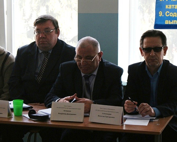 Соратники приняли участие в работе заседания ДОСААФ в Красноярске