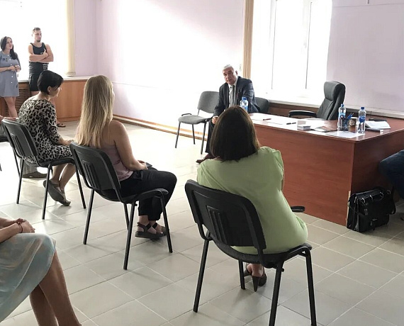 Радинович совершил рабочую поездку в Ольховатский район Воронежской области