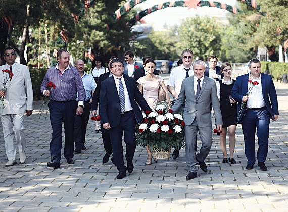 Рабочий визит Алексея Журавлёва в Оренбургскую область, 07.09.2015