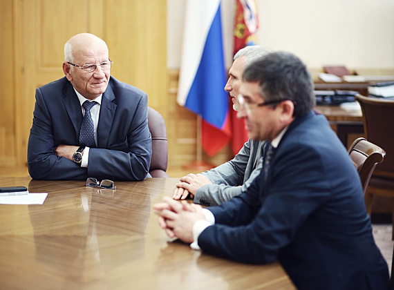 Рабочий визит Алексея Журавлёва в Оренбургскую область, 07.09.2015