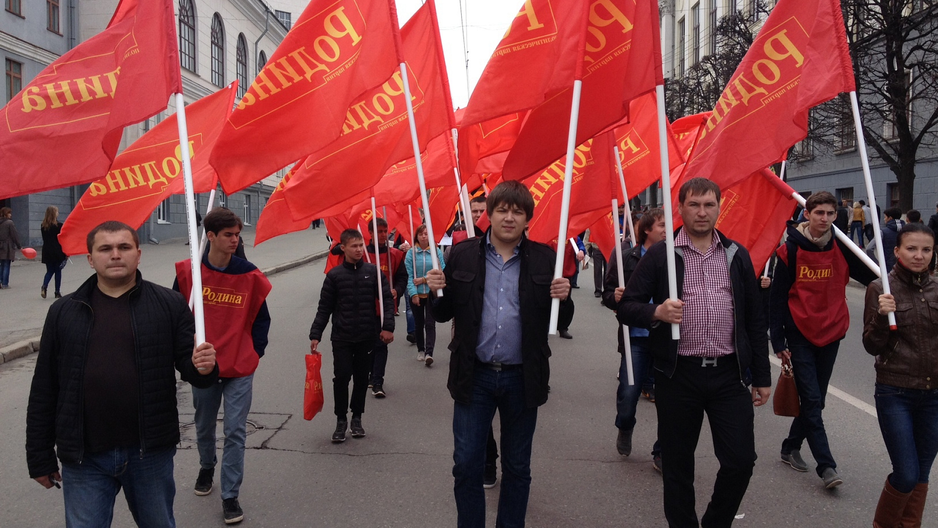 Родинцы Чувашии приняли участие в Первомае