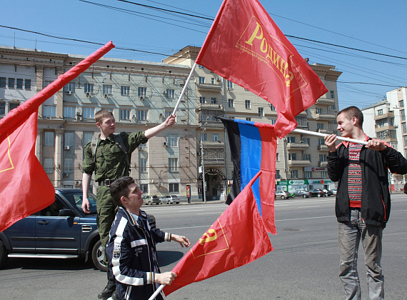 Автопробег "Мир! Труд! Новороссия!" 1 мая 2014 г.