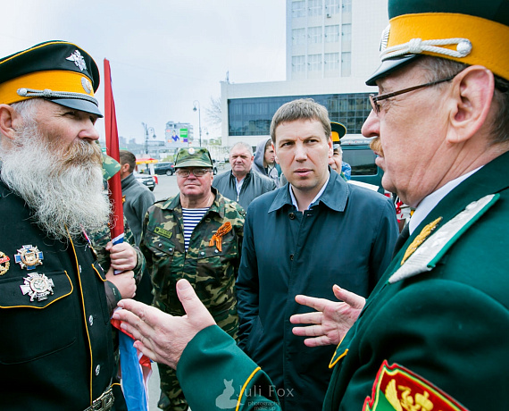 Приморские соратники приняли участие в торжественном митинге