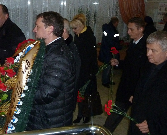Липецкие соратники проводили в последний путь лётчика-героя Олега Пешкова
