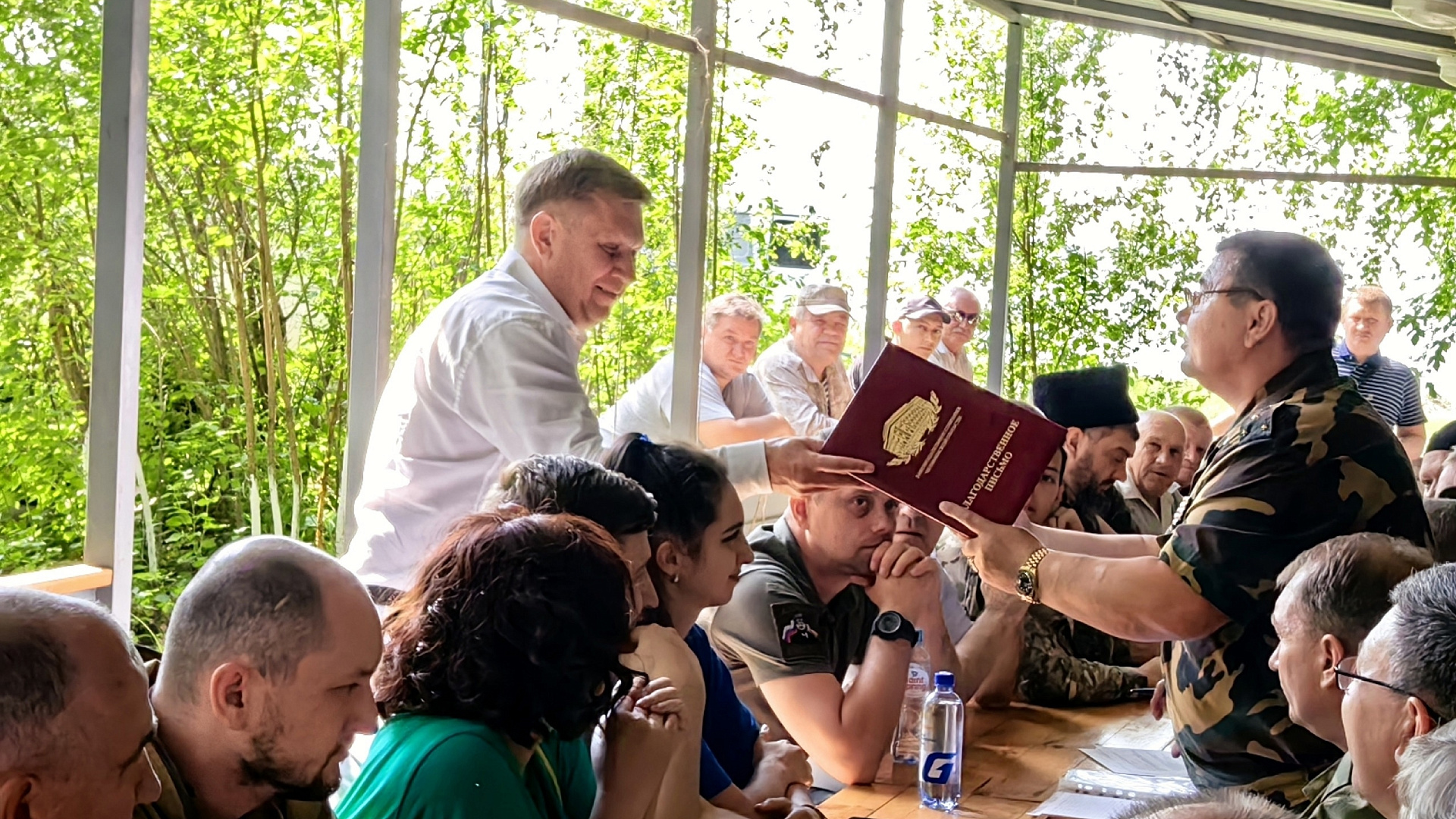 Сергей Смышляев получил благодарственное письмо Заксобрания Челябинской области
