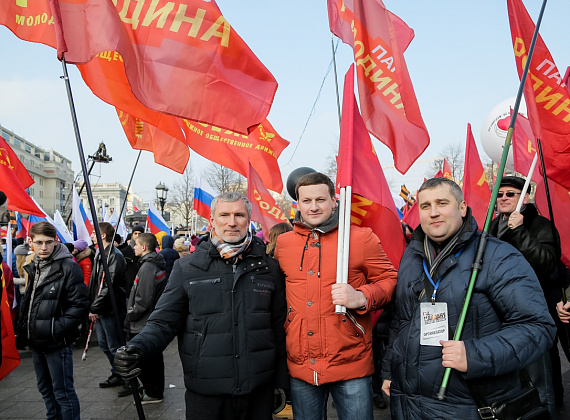 "Год Майдану. Не забудем, не простим", Москва, 21.02.2015 (часть 1)
