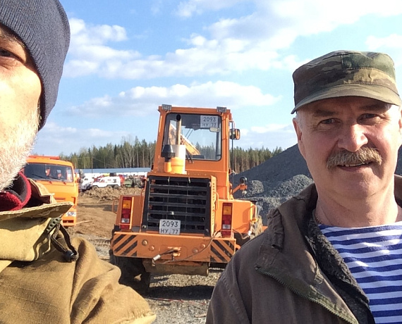 Делегация отделения партии "РОДИНА" в Республике Коми выехала на место обустройства мусорного полигона на станции Шиес