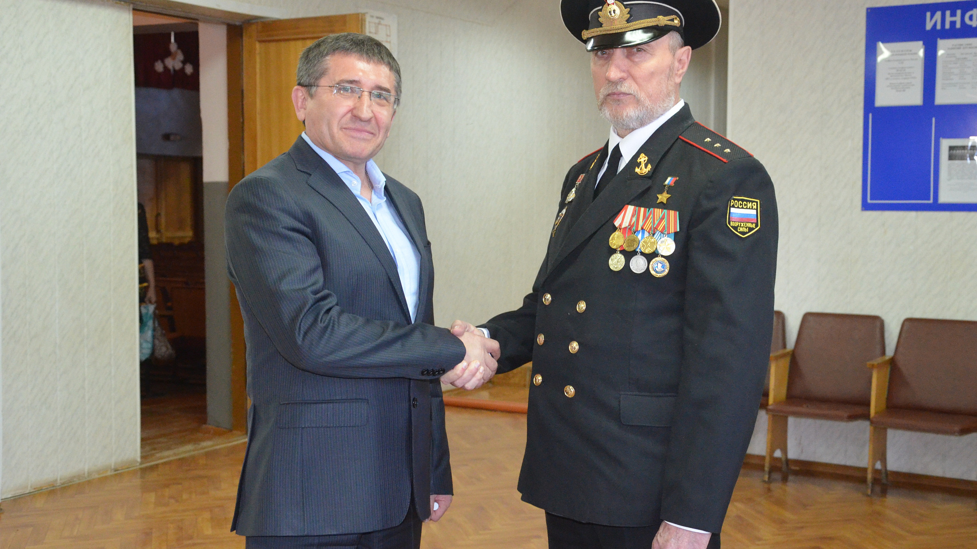 Оренбургская "РОДИНА" провела встречу с Героем РФ