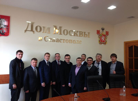 Делегация "РОДИНЫ" и инвесторов в Крыму, 12 и 13 апреля 2014 г.