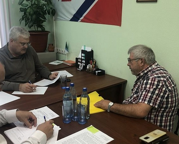 Вячеслав Илюхин провел очередной прием граждан по личным вопросам