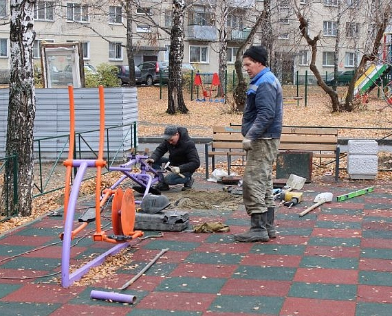 Новосибирск благоустраивается при содействии депутатов от партии "РОДИНА"
