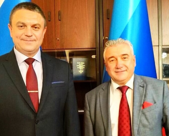 Любомир Радинович с рабочим визитом посетил Луганскую народную республику 