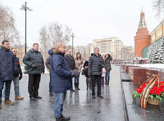 Партия "РОДИНА" почтила память погибших за Воронеж, 25.01.2015