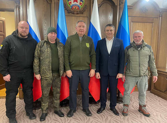 Рабочий визит Алексея Журавлева на Донбасс, ноябрь 2022 г.