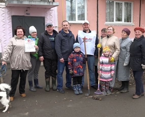 Удмуртские родинцы провели субботник в Сарапуле