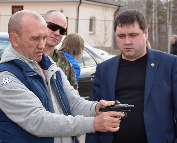 Патриоты приняли участие в соревнованиях по пластунскому многоборью