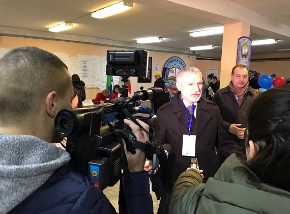 Рабочий визит Алексея Журавлева в ЛНР, 10-12.11.2018