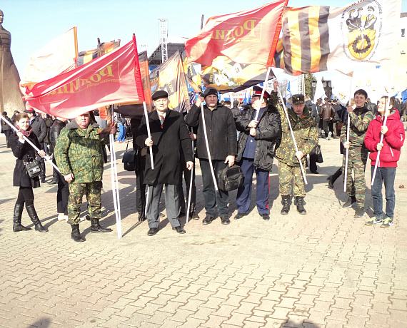 Родинцы Ставрополья пришли на митинг под девизом "Крым, Ставрополье с тобой!"