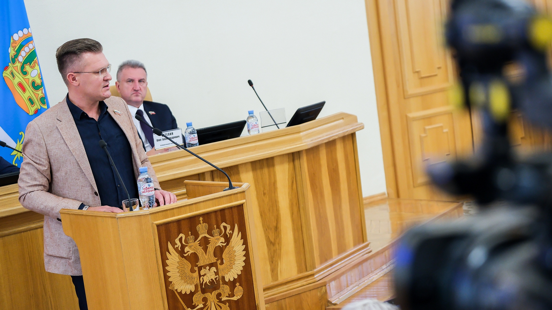 Владимир Сухарев обозначил острые проблемы областного центра на заседании региональной Думы