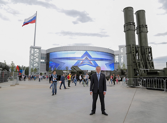 Алексей Журавлёв - на Международном военно-техническом форуме "Армия-2015", 19.06.2015