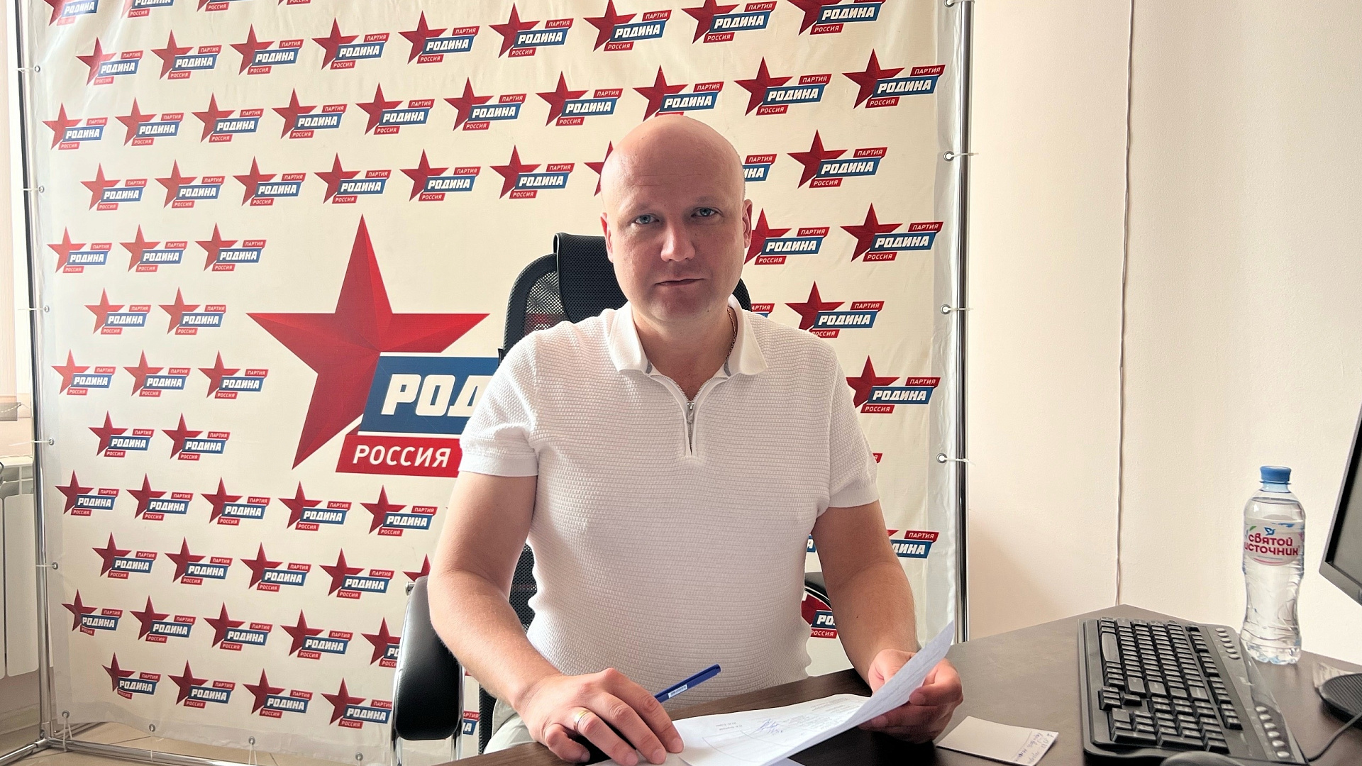 Борисов зарегистрирован как кандидат на должность Губернатора Воронежской области