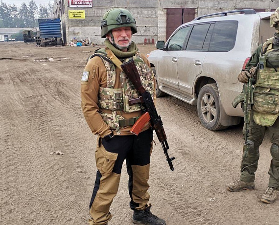 День Великой Победы Алексей Журавлев встретил на передовой в Донбассе