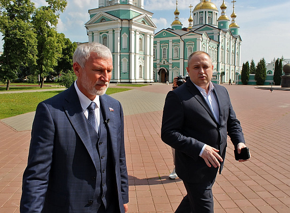Рабочий визит Алексея Журавлева в Тамбовскую область, 07-09.06.2021