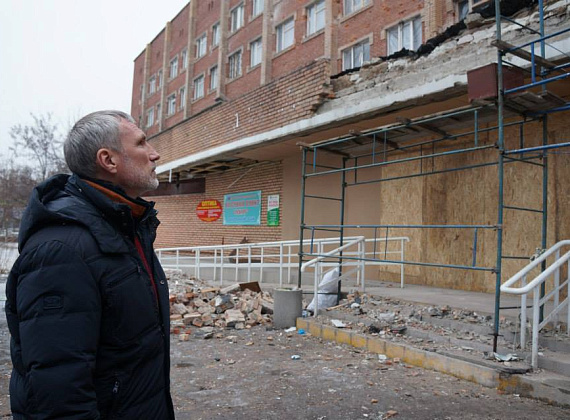 Визит Алексея Журавлева в Донецк, 29.01.2015
