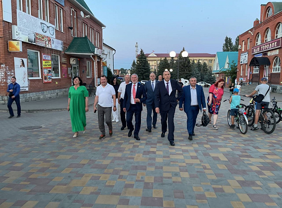 Рабочий визит Алексея Журавлева в Тамбовскую область, 30.07.2022