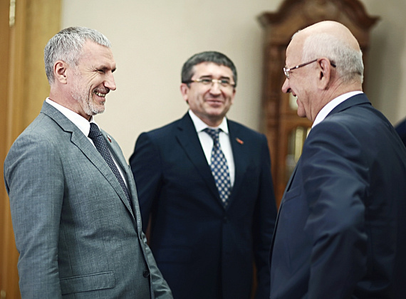 Рабочий визит Алексея Журавлёва в Оренбургскую область, 07.09.2015