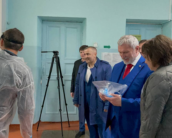 Журавлев проголосовал и встретился с соратниками в Тамбове