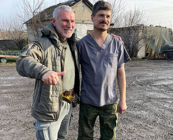 Алексей Журавлев пообщался с бойцами легендарного добровольческого батальона "Барс-11"