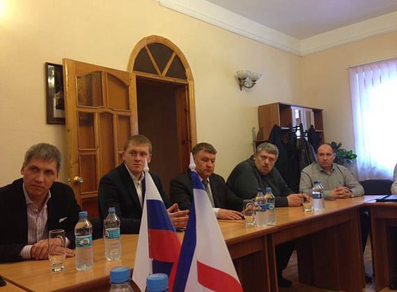 Делегация "РОДИНЫ" и инвесторов в Крыму, 12 и 13 апреля 2014 г.