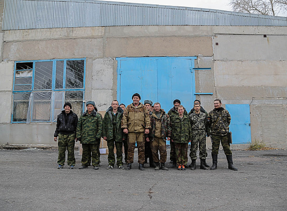 Делегация партии "РОДИНА" в Новороссии, 01.11.2014