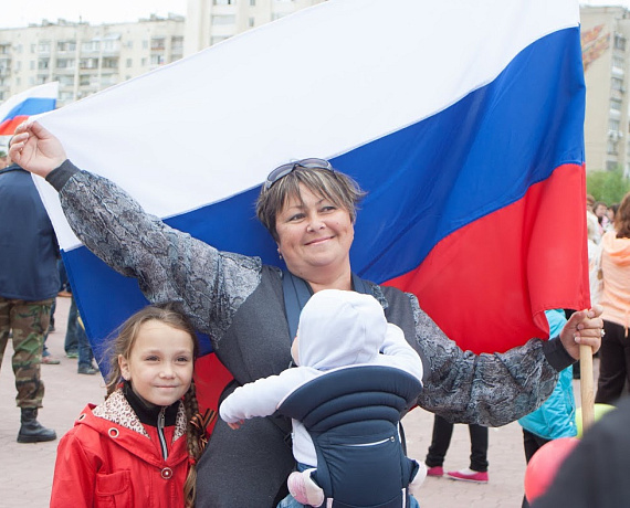 Родинцы и общественники Евпатории поддержали акцию "Бессмертный полк"
