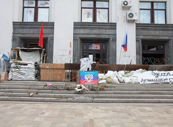 Визит Алексея Журавлёва в Луганскую народную республику, июнь 2014 г.