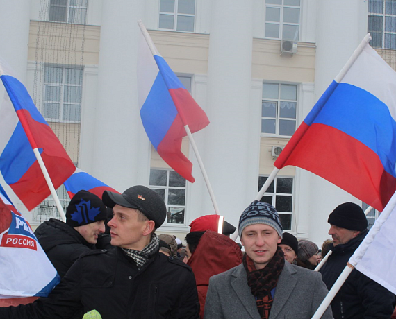 Ульяновские активисты приняли участие в митинге-концерт "Мы вместе!"