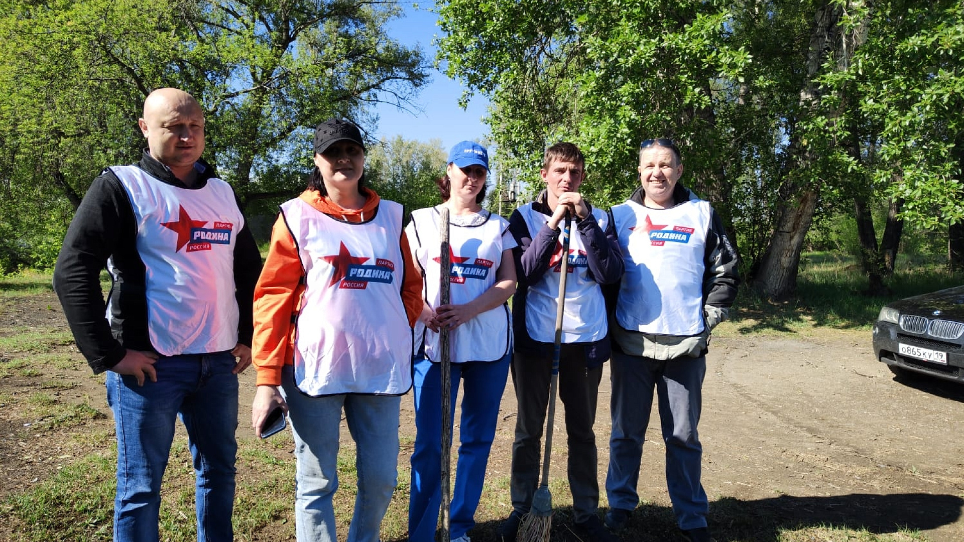 Хакасская "РОДИНА" приняла участие в акции "Марафон зеленых дел"