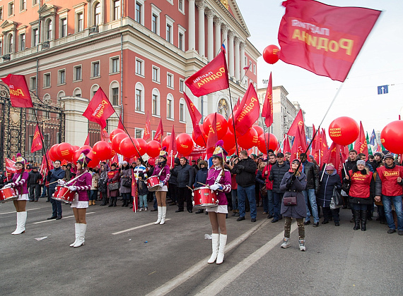 Партия "РОДИНА" - на акции "Мы едины!", 04.11.2014 (2 часть)