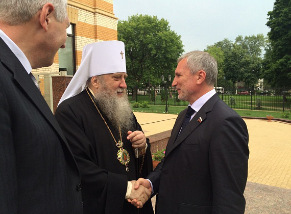 Визит Алексея Журавлёва в Рязанскую область, 23.06.2015